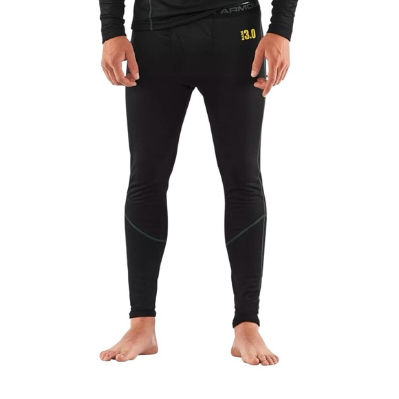 Under Armour ColdGear 3.0 Base Black Layer Thermal Pants. Size M - Picture 1 of 6